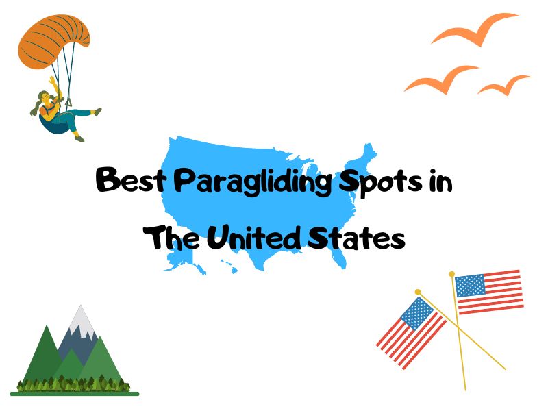 Best paragliding spots in the US