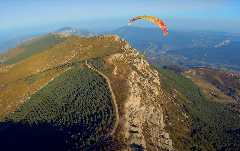 Paragliding Ager