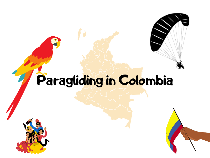 Paragliding in Colombia