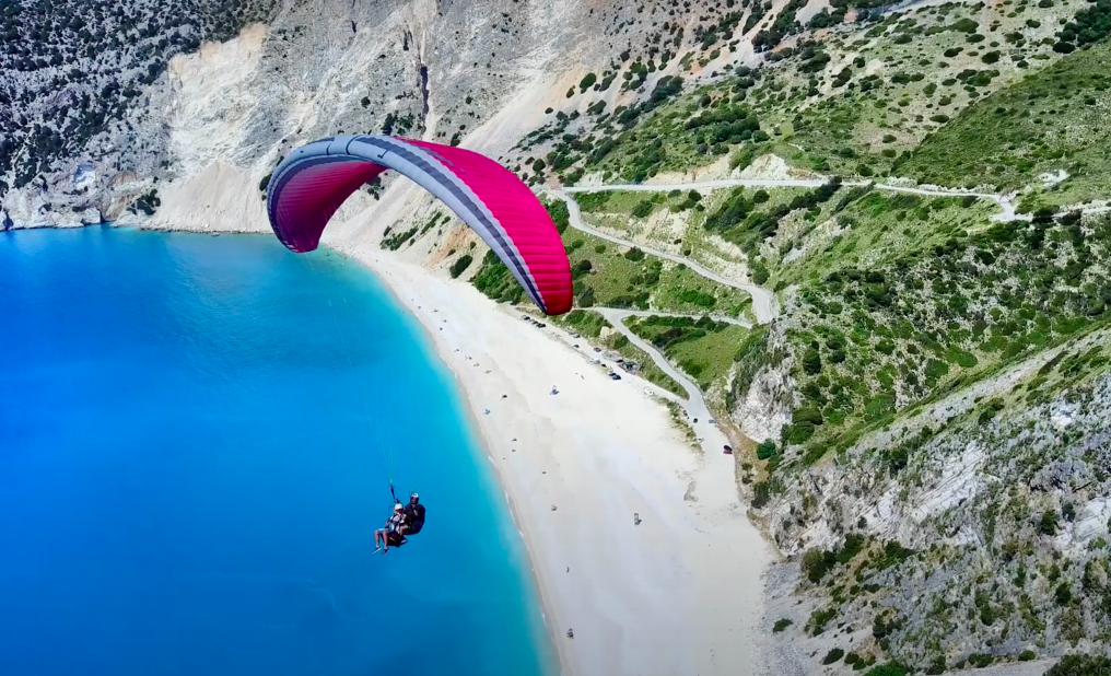 paragliding in Greece
