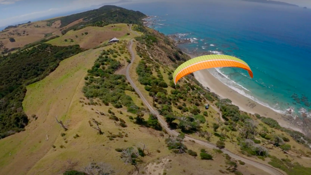 Paragliding in New Zeland