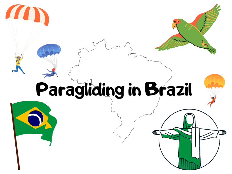 Paragliding in Brazil