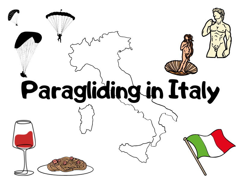 Paragliding in Italy