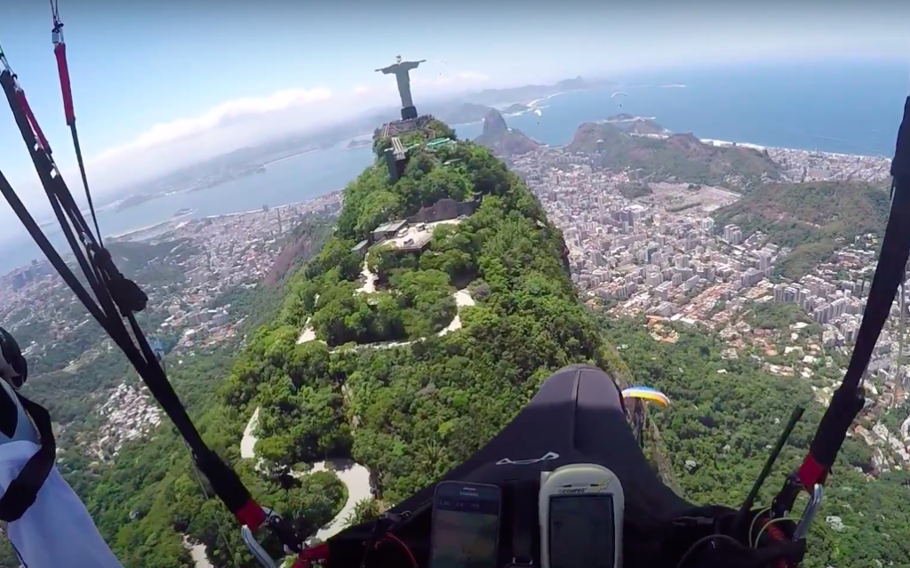 paragliding in Brazil