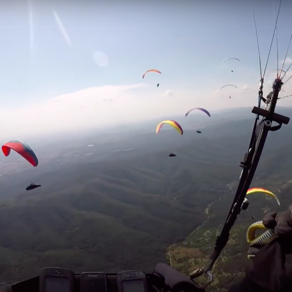 paragliding in Bulgaria